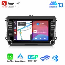 7" 64G Car Radio For VW Transporter T5 T5.1 Passat Stereo Android 13 GPS Sat Nav