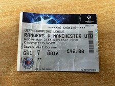 Glasgow Rangers V Manchester