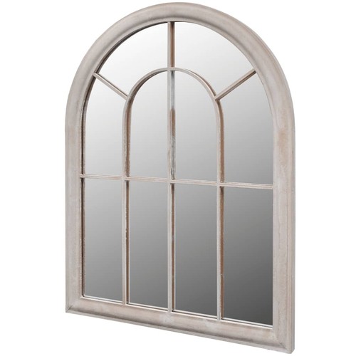 Rustic arch garden - arch, mirror