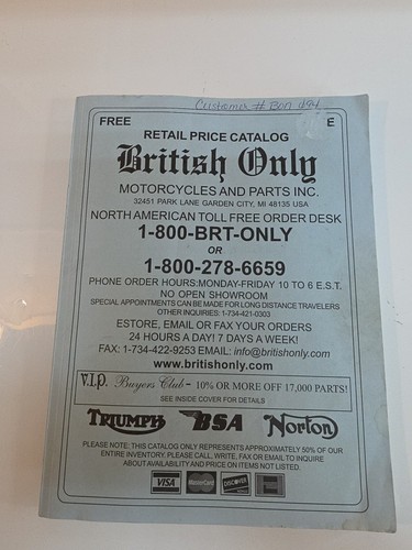 British only motorcycles parts - british,