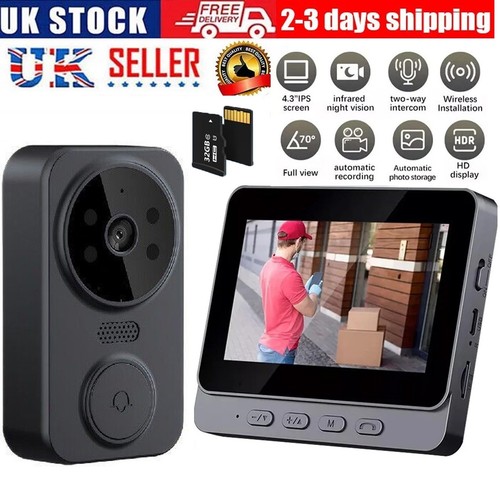 Wireless wifi video doorbell - wifi,