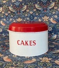 Vintage RED & CREAM TALA CAKE