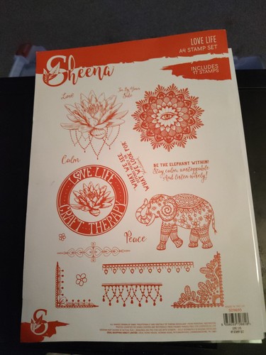 Sheena douglass stamps - douglass, "love