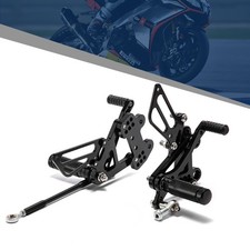 For Kawasaki Rear Set Adjustable Rearsets Footpegs Ninja 600 ZX-6R 1999-2002 00
