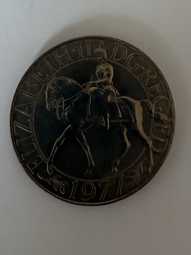 1977 silver jubilee coin - 1977,