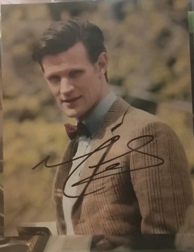 Matt smith signed autographed - matt,