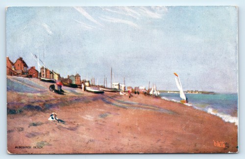 Postcard aldeburgh beach - postcard,
