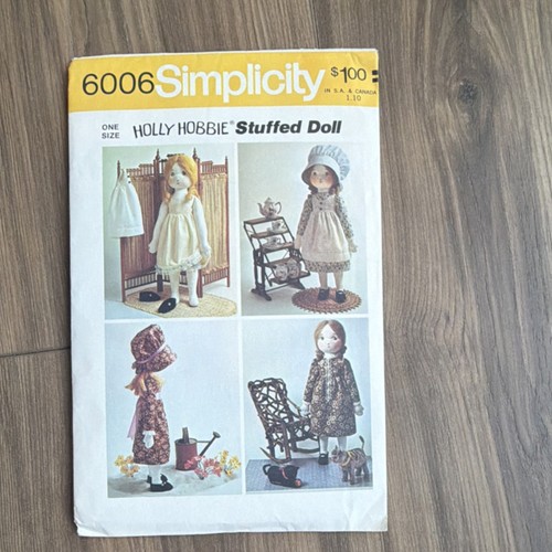 Simplicity 6006 holly - holly, hobbie