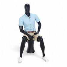 Male Seated Mannequin – Egg