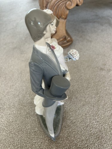 Lladro bride and - and, groom
