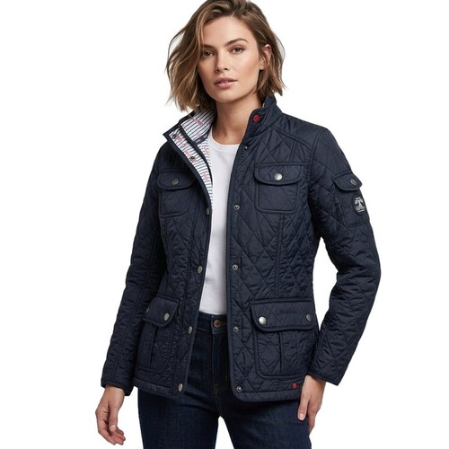 Women barbour jacket navy - barbour, 38