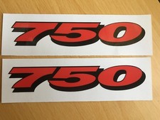 Suzuki GSXR 750 Stickers