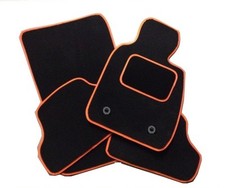 BLACK TAILORED CAR MATS WITH