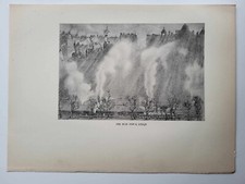 Old Antique Pencil Drawing