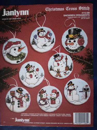 Janlynn christmas cross - christmas, stitch
