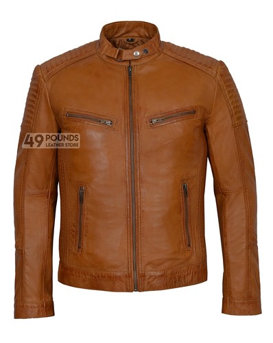 Speedway men leather jacket - leather,