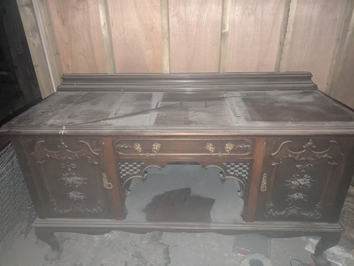 Vintage antique sideboard - vintage,