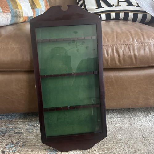 Vintage dark wood collectors - dark,