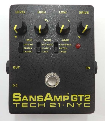 Tech21 sansamp gt2 preamp - gt2,
