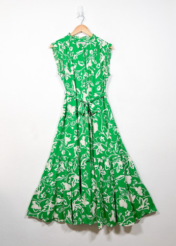 Hobbs dress green elsa - dress, 12