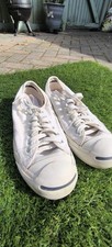 Converse Jack Purcell White Canvas Trainers Size 6 Uk
