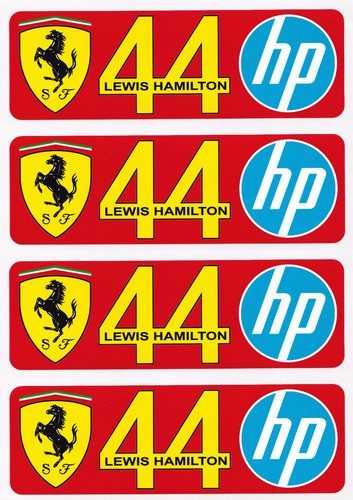 Lewis hamilton stickers 4x - lewis,