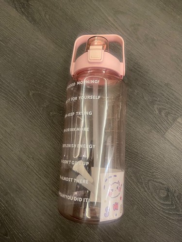 Large water bottle - water,