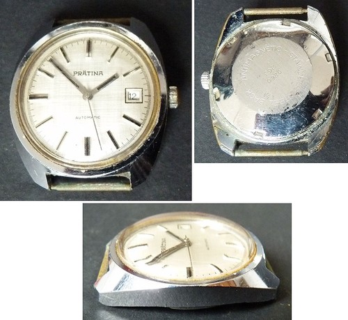 Pratina automatic steel - steel, watch