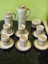 Vintage Retro glazed, textured