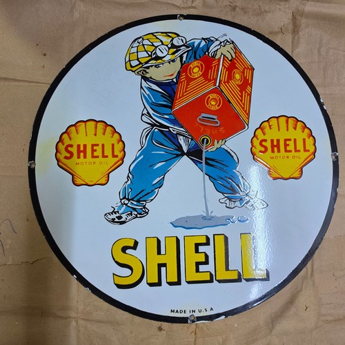 Shell boy porcelain - shell,