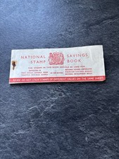 National Savings Stamp Book