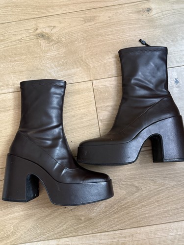 Zara heeled boots.