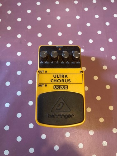 Behringer uc200 ultra chorus - behringer,