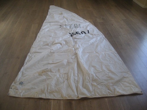 Old dinghy main sail