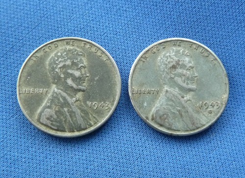 Usa steel one cent coins - usa,