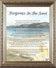FOOTPRINTS IN THE SAND -