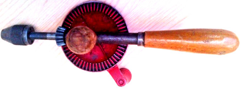 Vintage hand drill - drill,