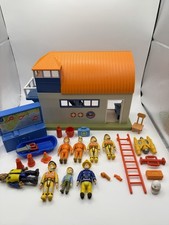 Fireman  Sam Rescue Boat House Figures & Accessories Bundle