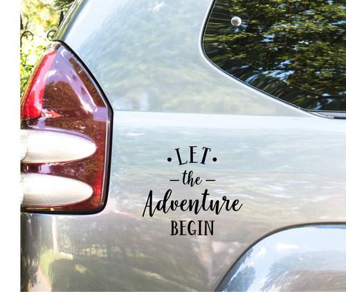 Let the adventure begin - let,