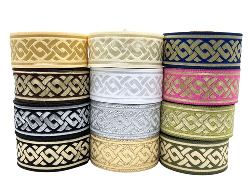 10m jacquard ribbon trim - 10m, ribbon/trim