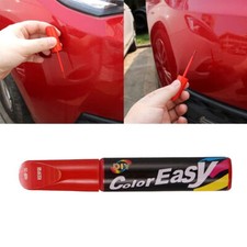 Red Car Paint Repair Pen Scratch Remover Touch Up Clear Coat Applicator Tools UK