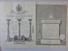 Freemason Certificates Chester