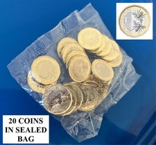 Sealed Bag Of Uncirculated 2023 King Charles III  £1 Bumble Bee Coins