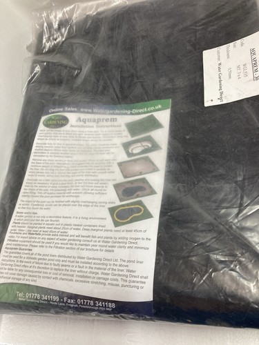 Heavy duty pond liner 3x4 - heavy,