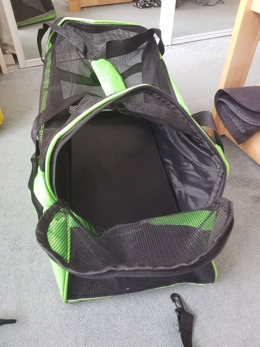 Foldable pet carrier bag - foldable,