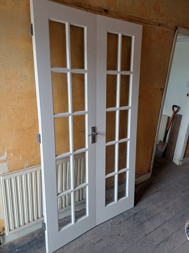 Set french internal doors - french,