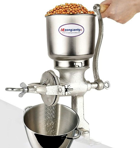 Hand grinder with large - hand,