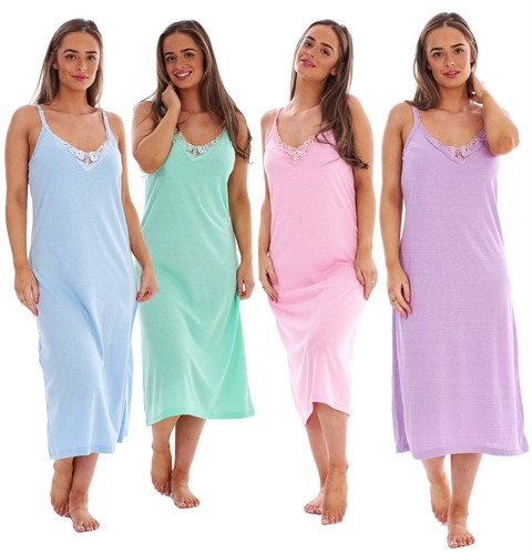 Women strap nightdress - women,