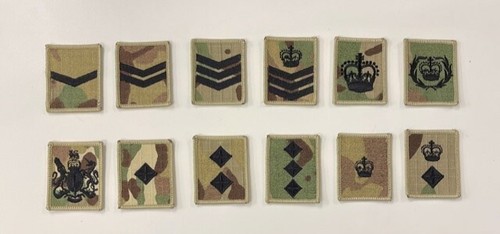 Rank badge mtp - badge, multicam