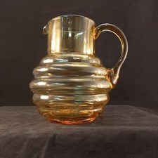 Art Deco style Hand Blown